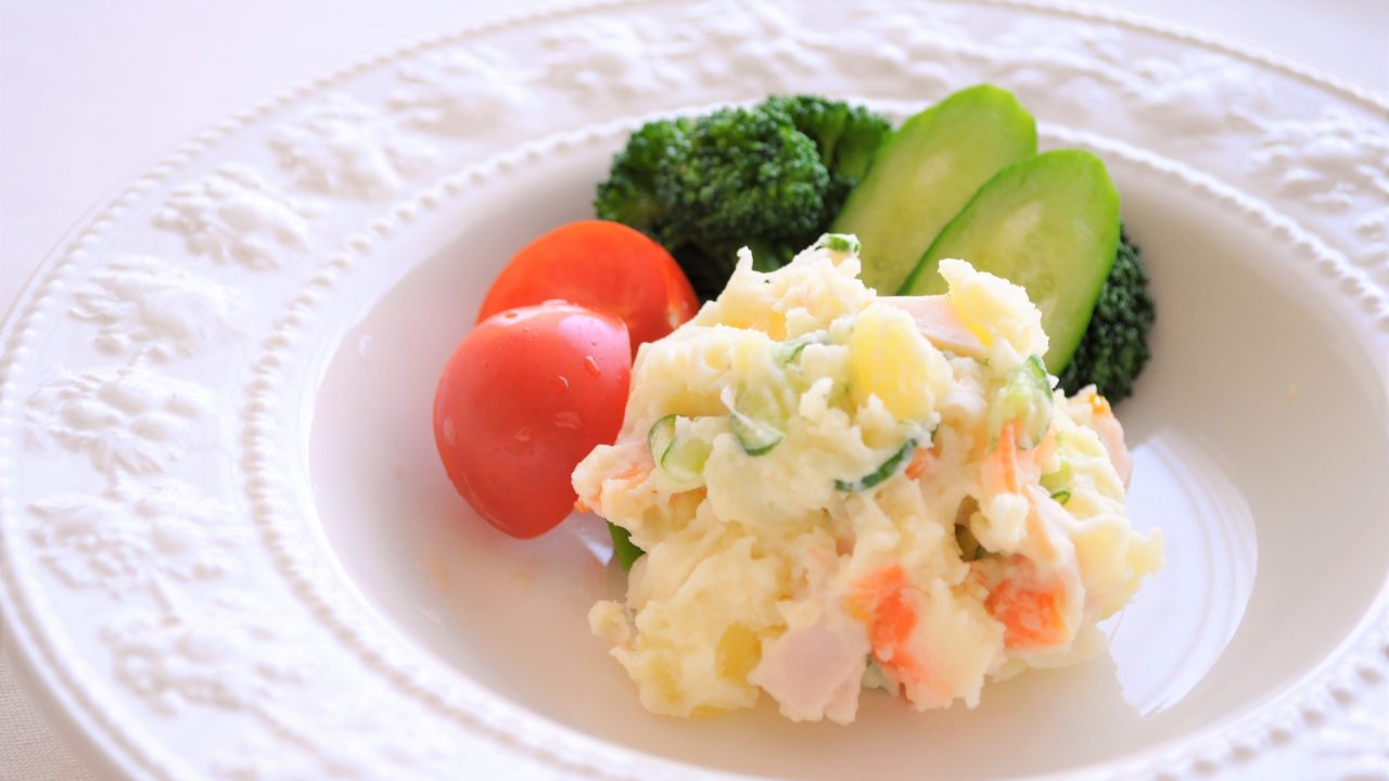 インカのめざめで作ったポテトサラダ