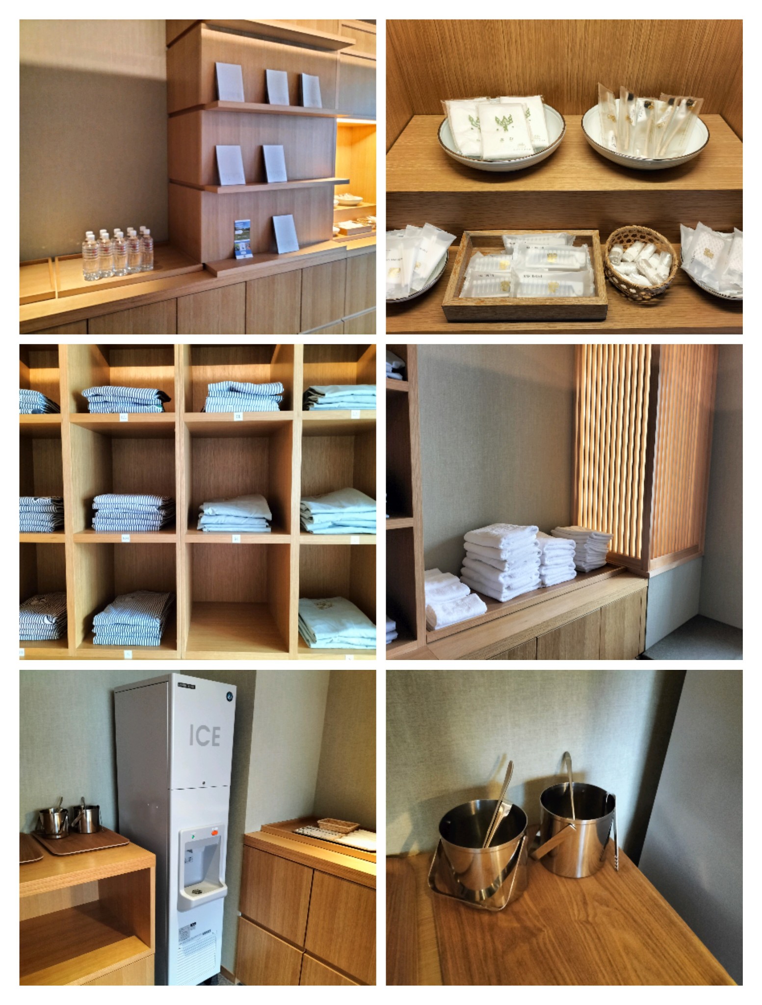 定山渓第一寶亭留翠山亭アメニティルームの数々のアメニティ