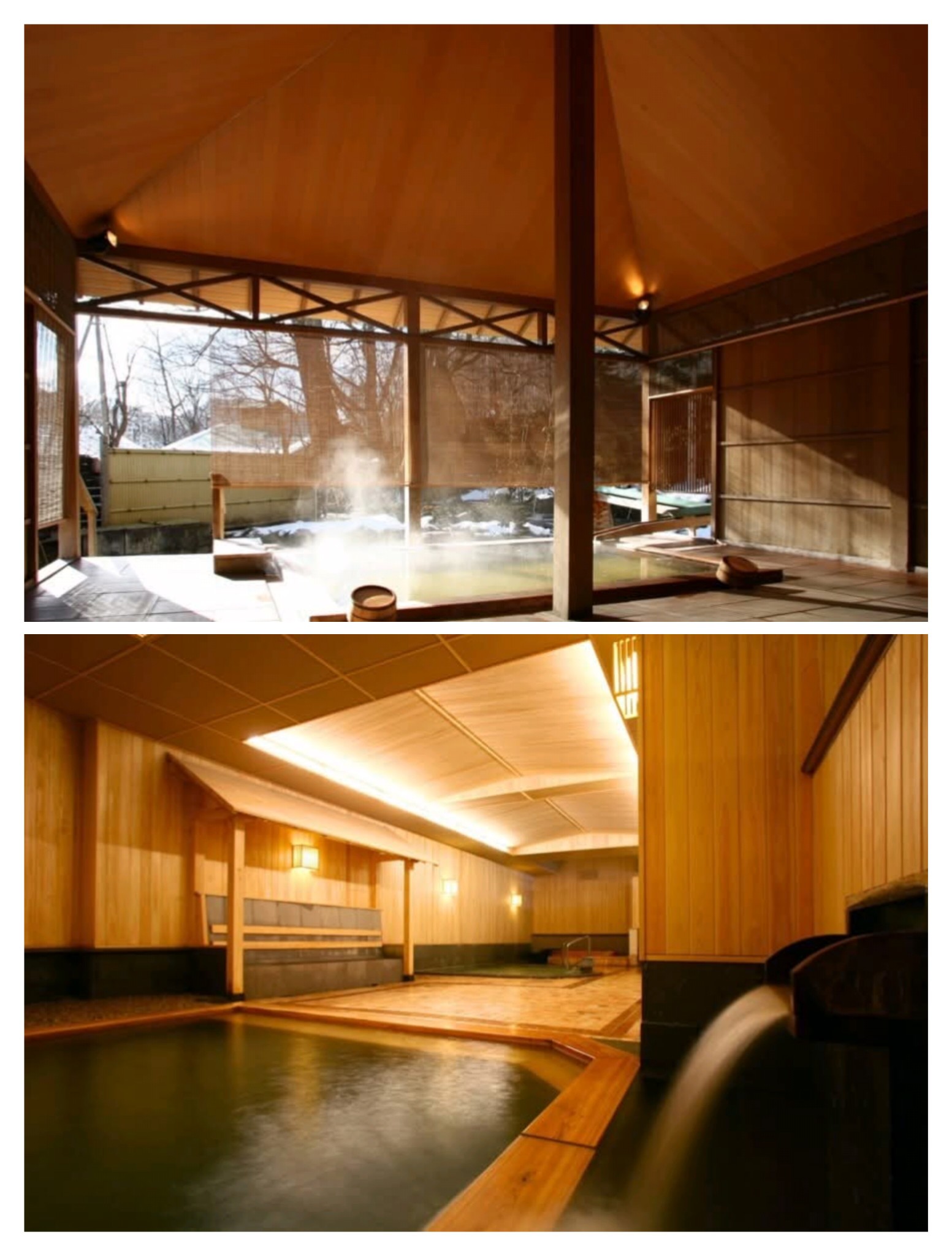 定山渓第一寶亭留翠山亭大浴場の桂木乃湯