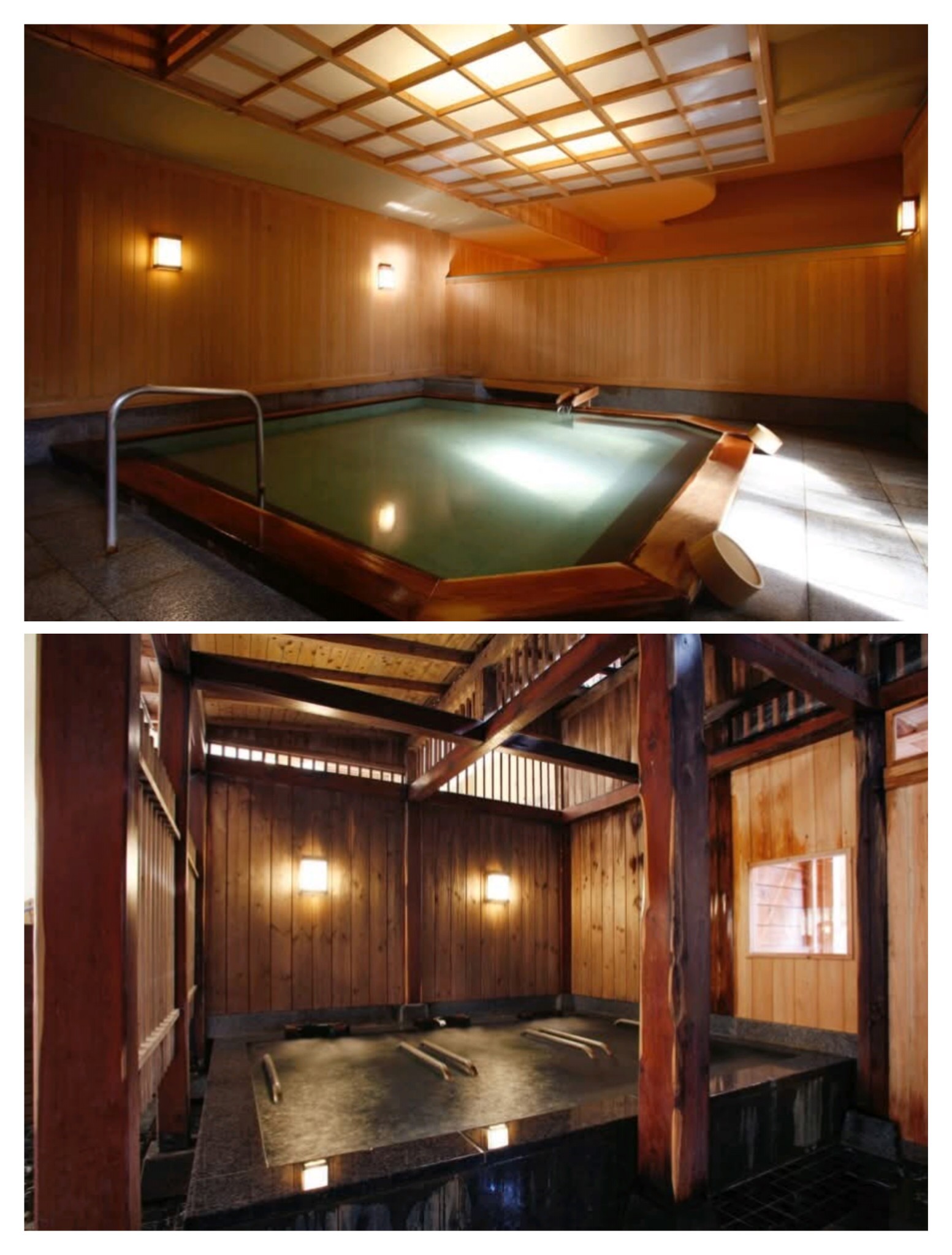 定山渓第一寶亭留翠山亭大浴場の飛泉乃湯