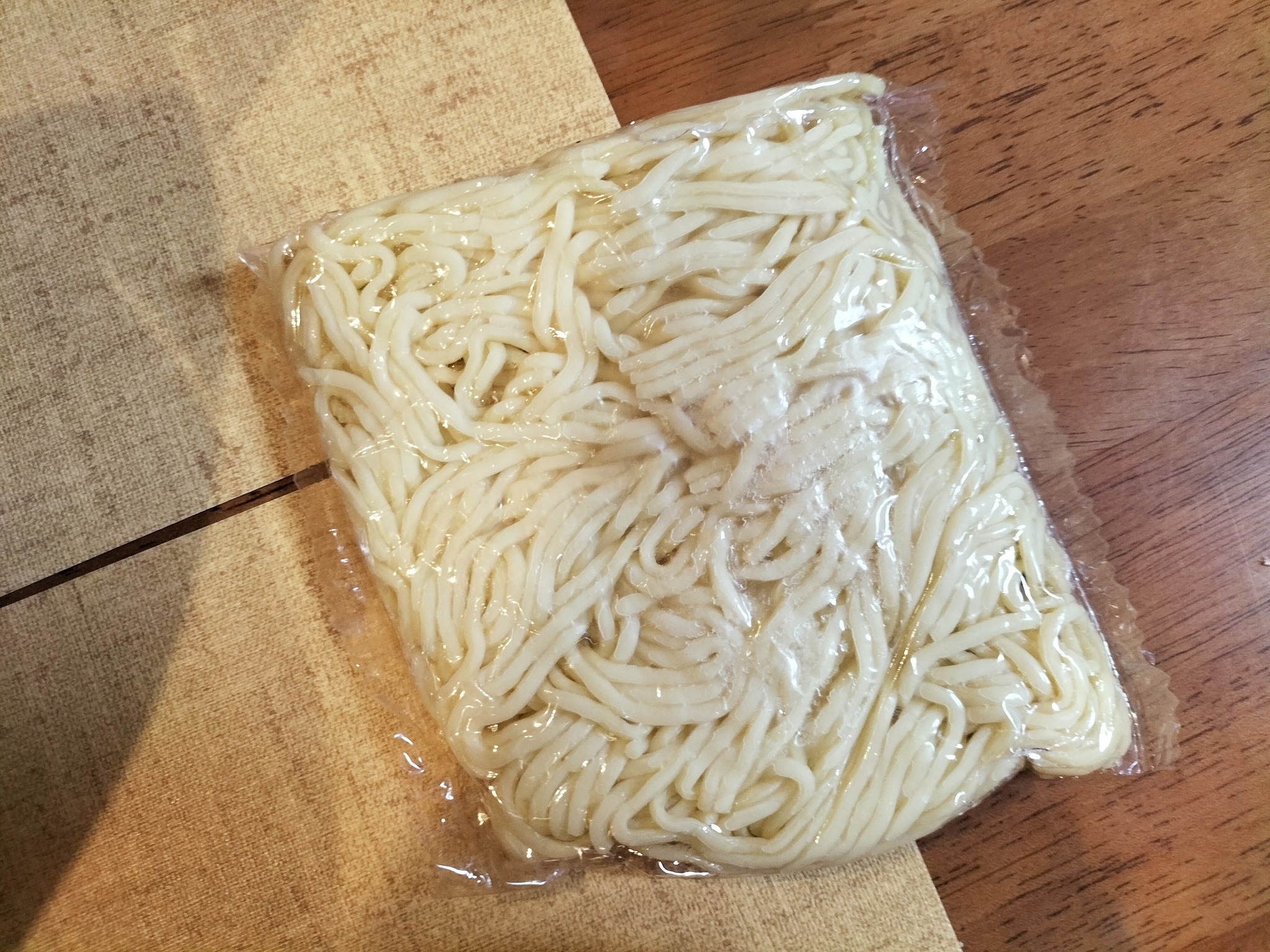 しゃぶしゃぶの献立の〆のr④アーメン