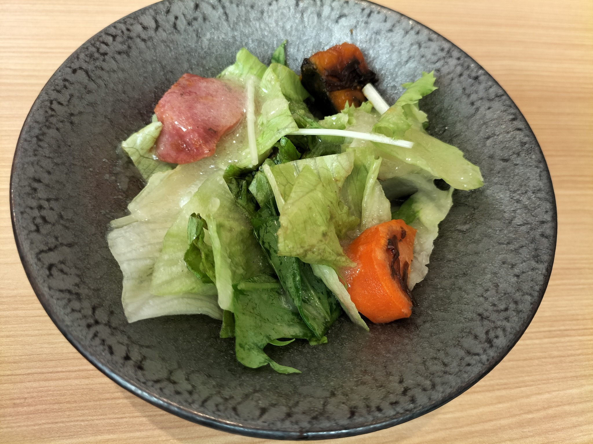 伊勢神泉の朝食の菜