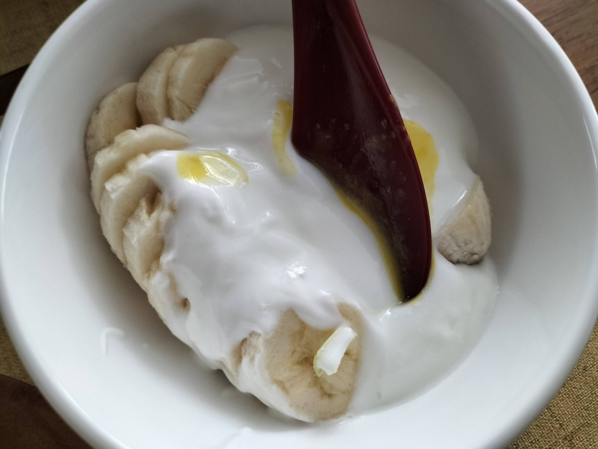 バナナヨーグルト