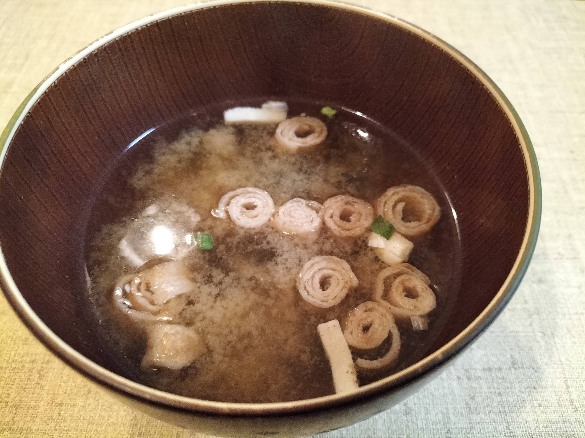 心温まるみそ汁