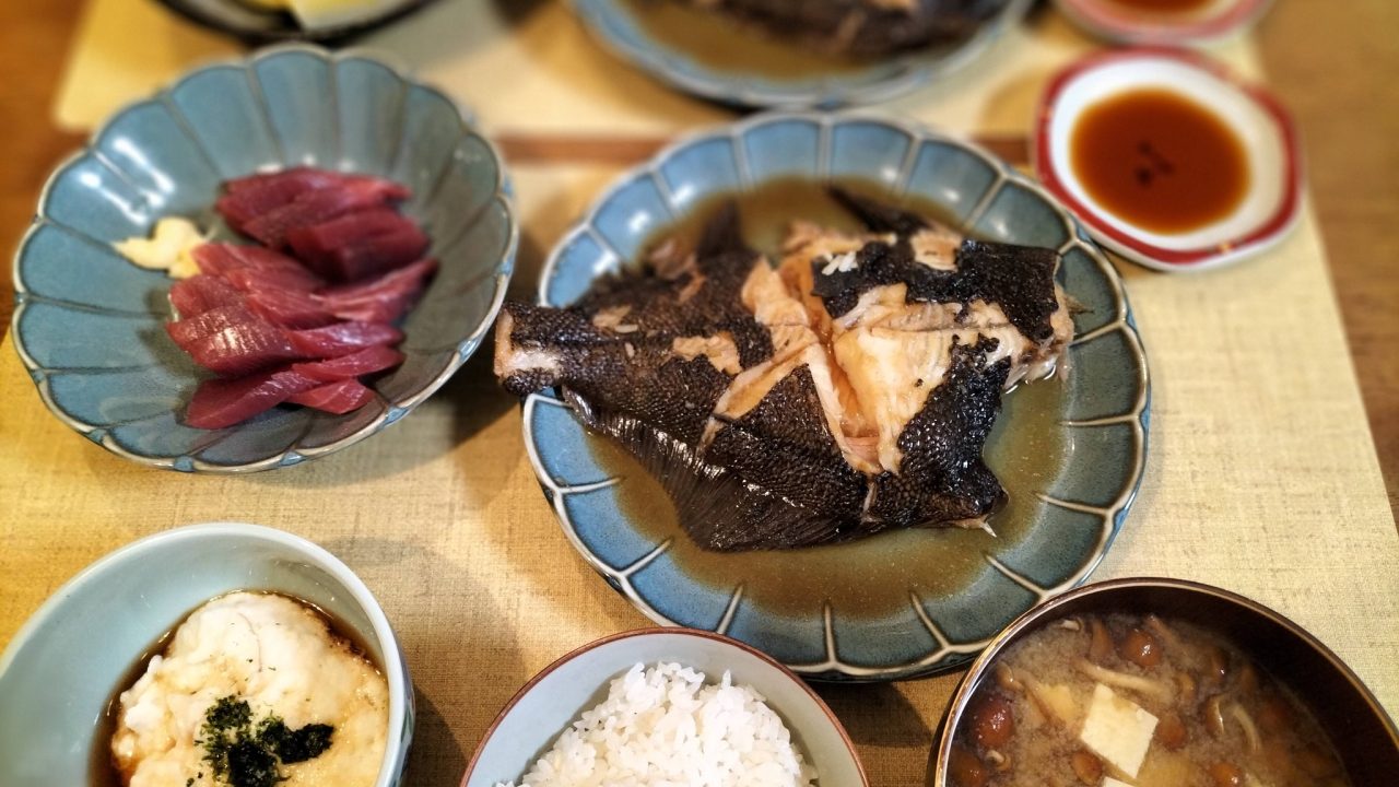 カレイの煮つけの簡単献立