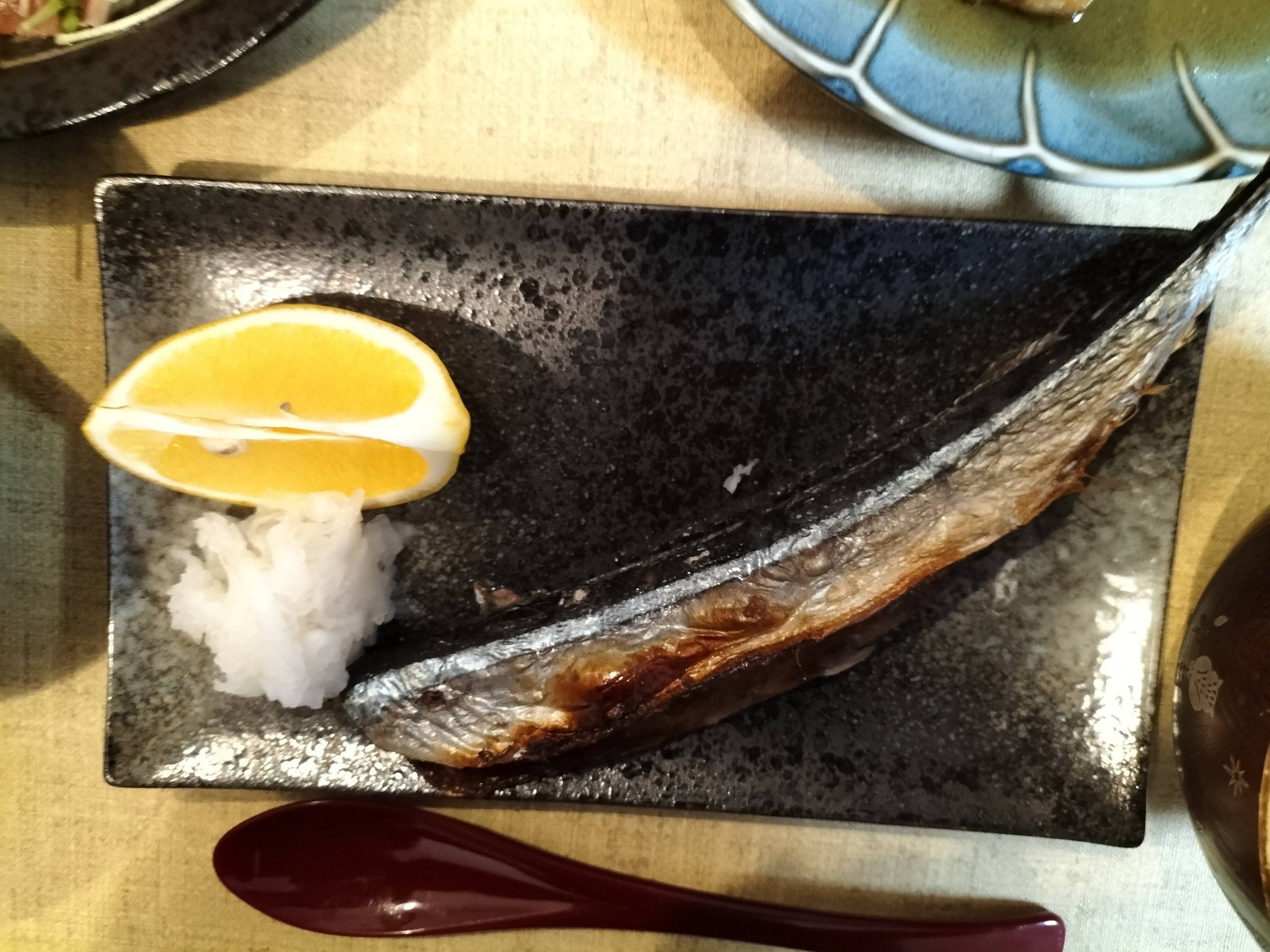 サンマの塩焼き