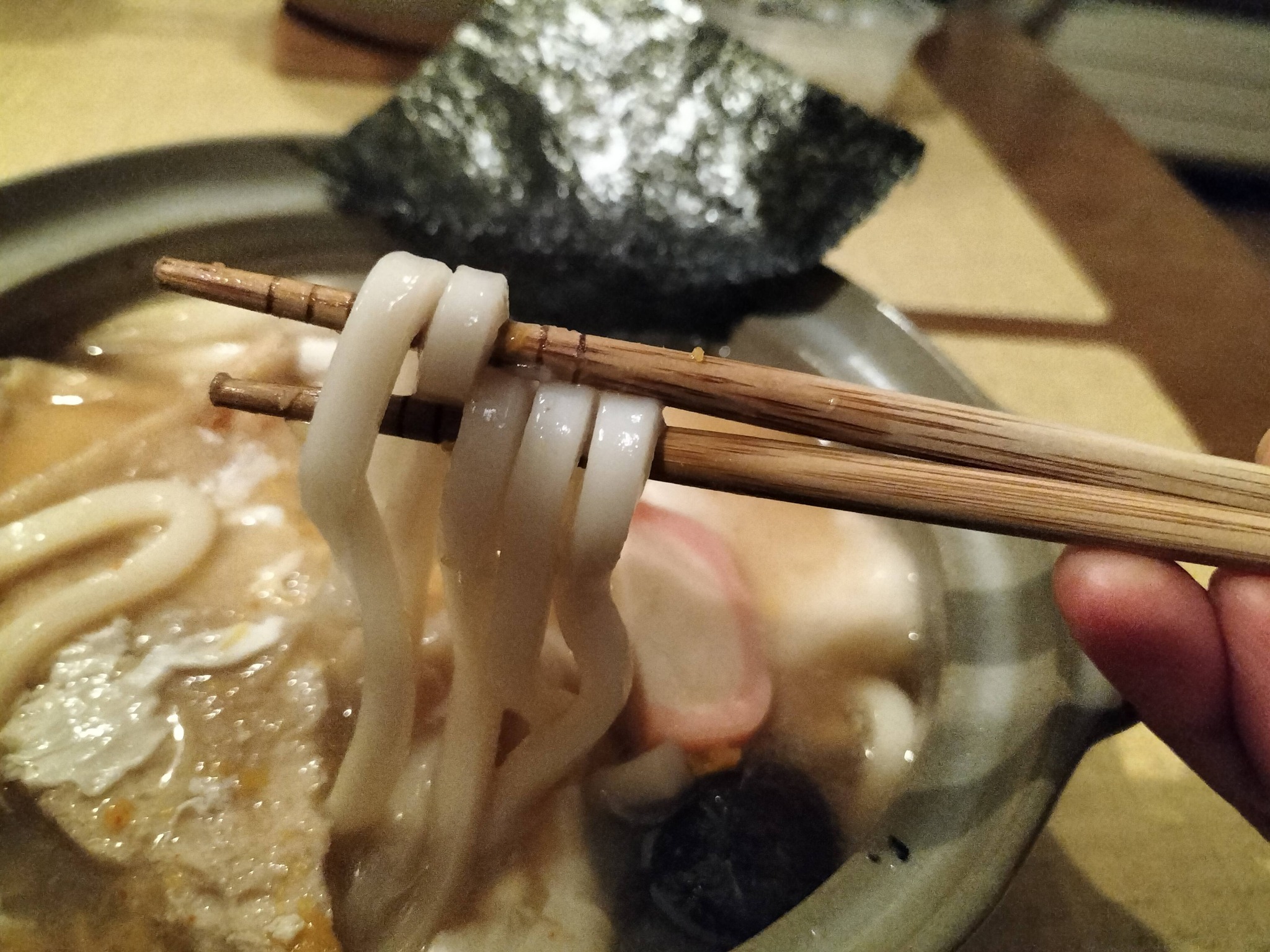 コシのあるうどん