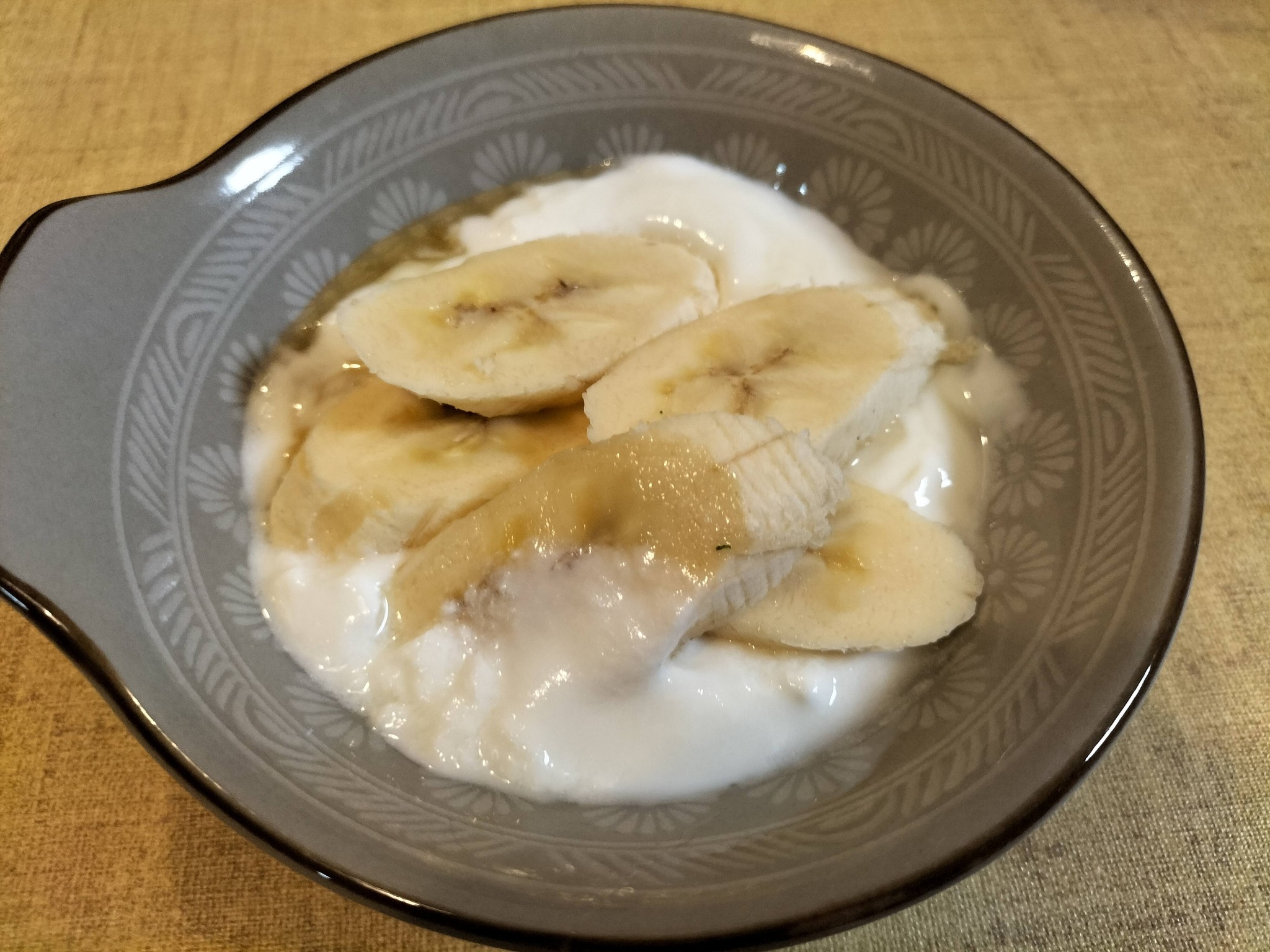 バナナヨーグルト