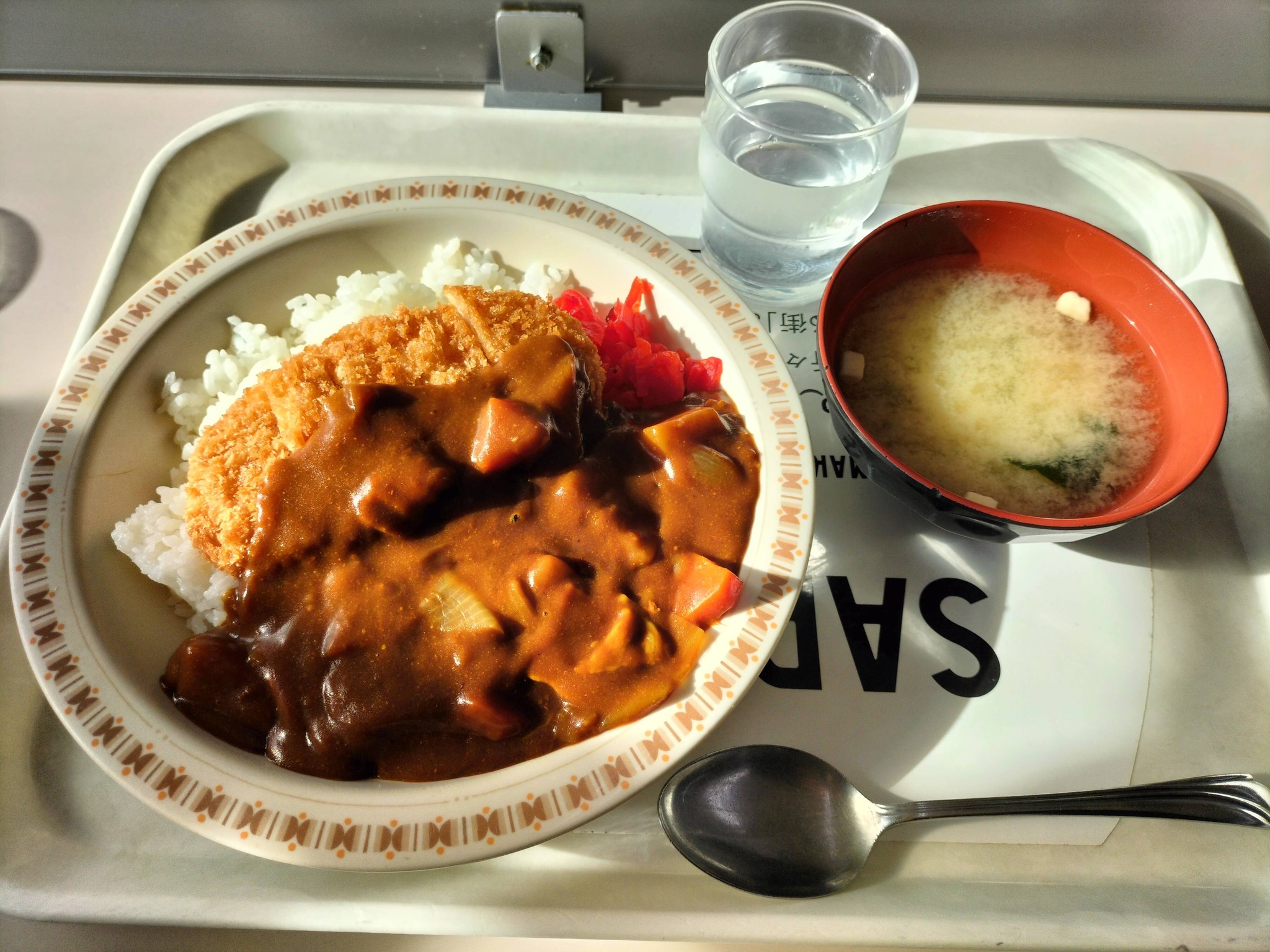 私がオーダーしたカツカレー