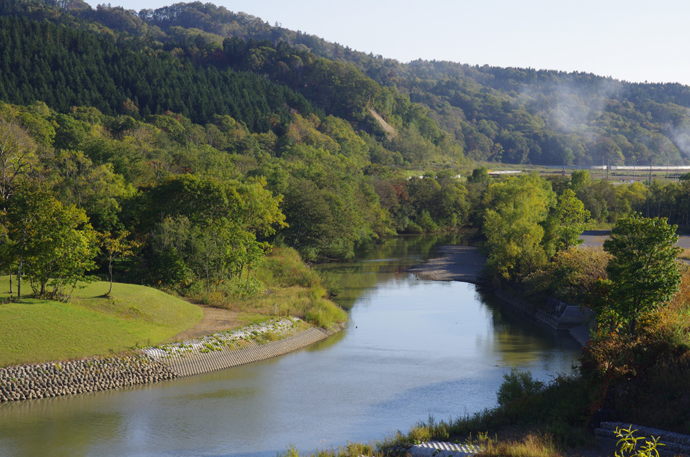 当別ダムは、その美しい景観と豊かな自然