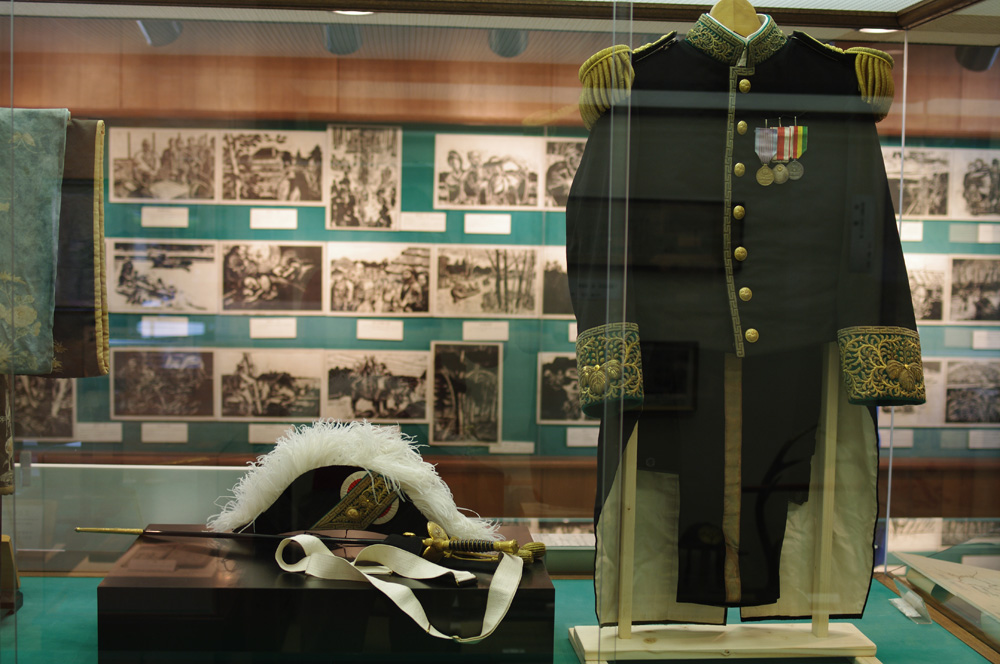 当別伊達記念館の展示品