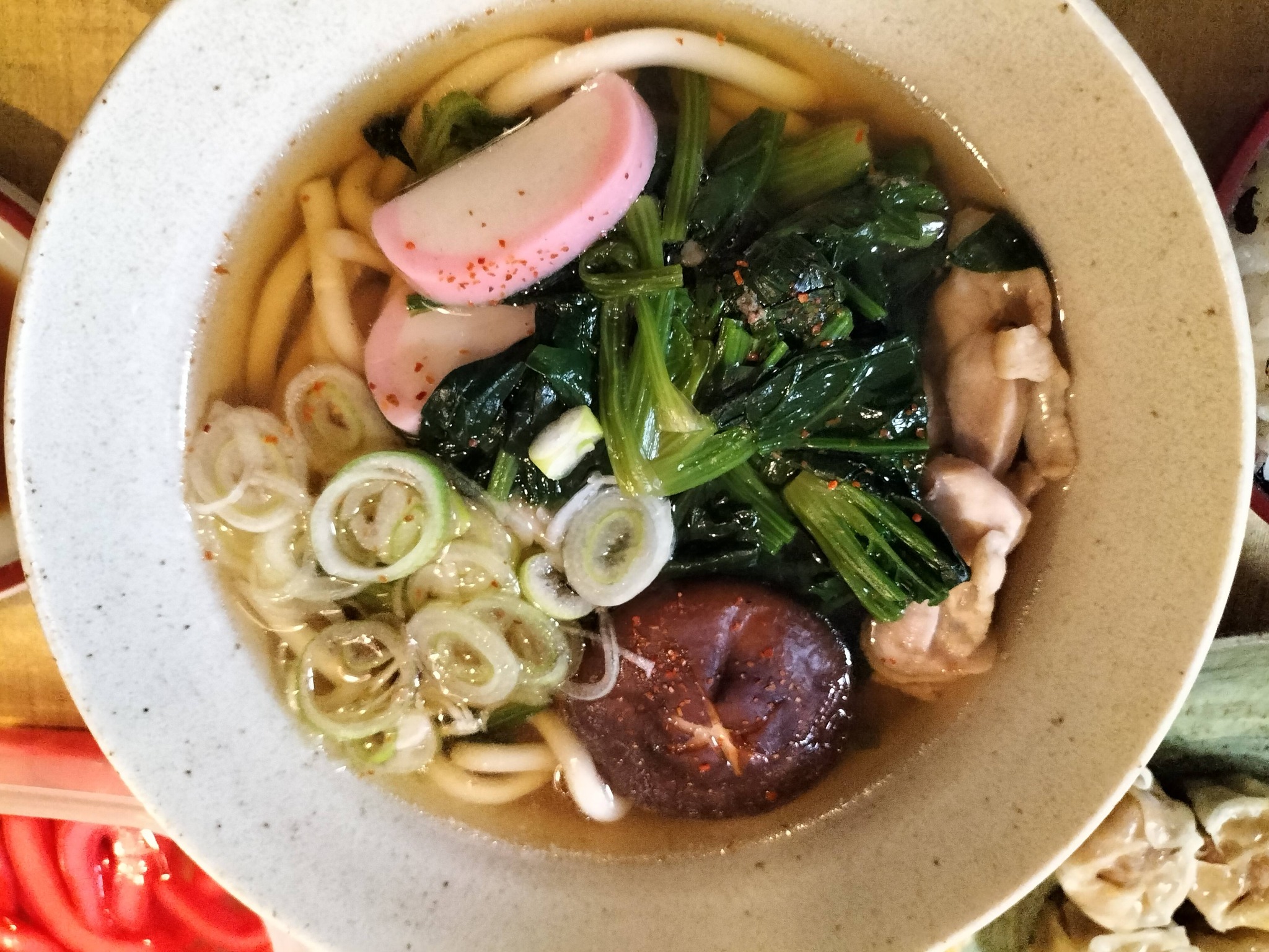 温かいうどん