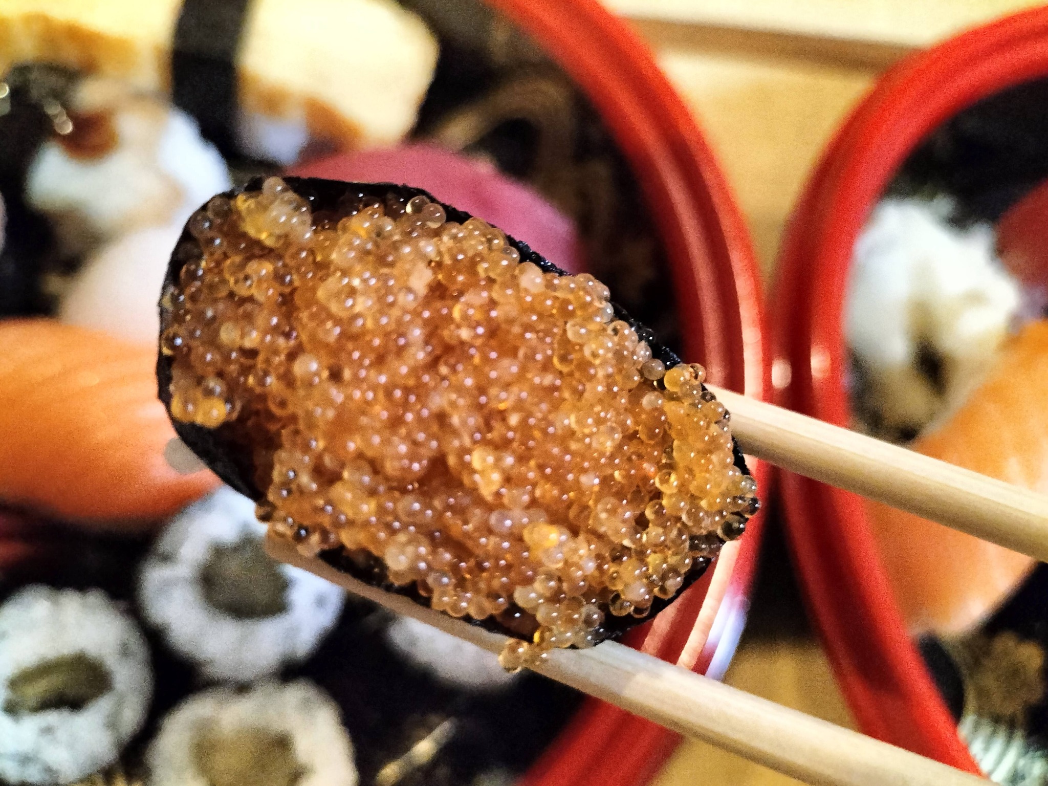 とびっこのの握り鮨