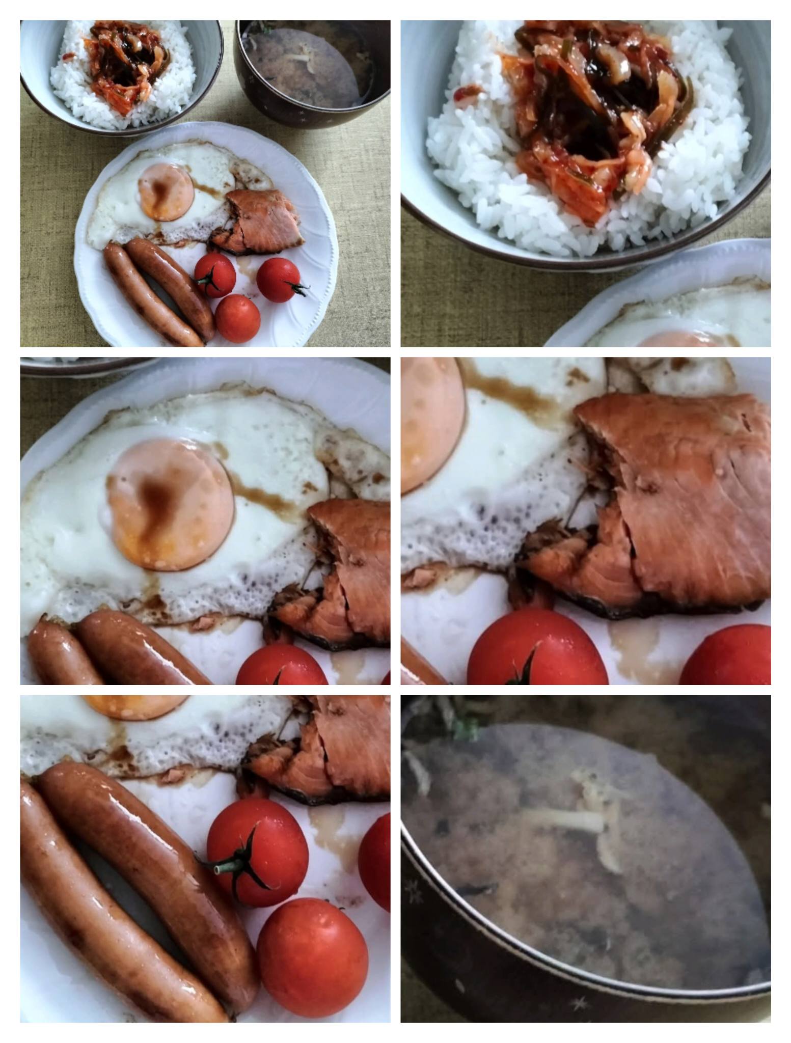 今日の朝ごはんのまとめ画像