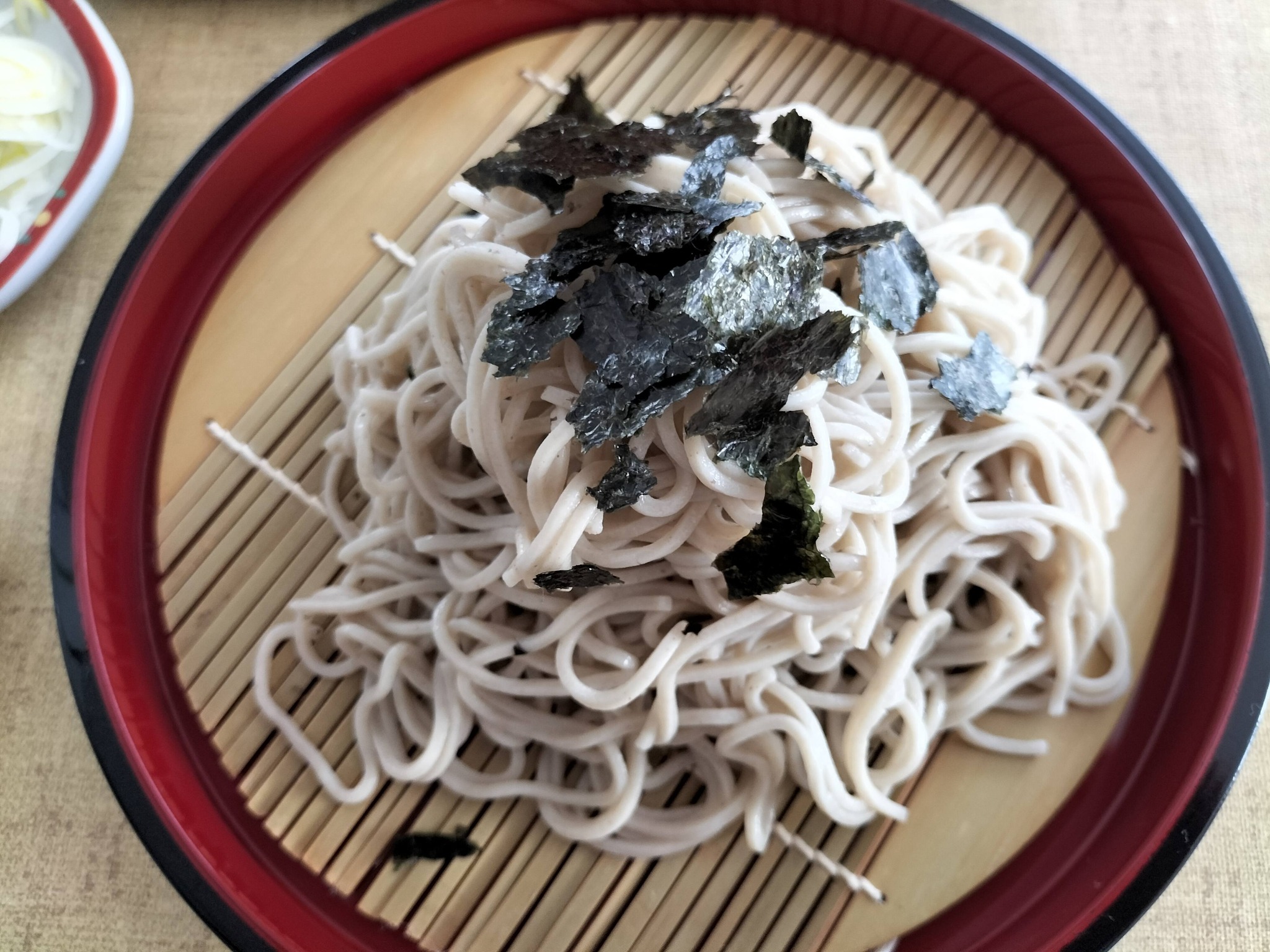 幌加内そばで作ったざるそば