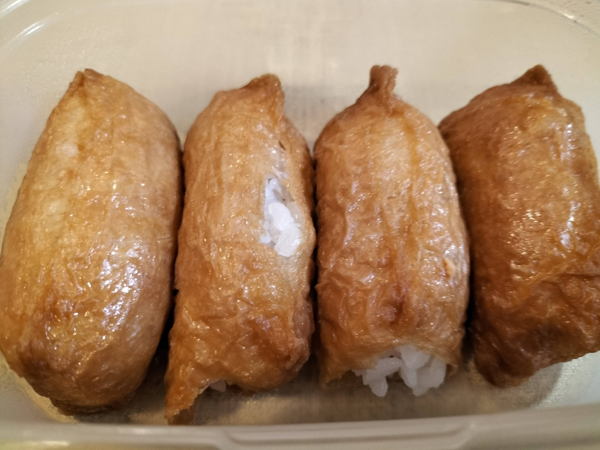 あっさり和食献立のいなり寿司