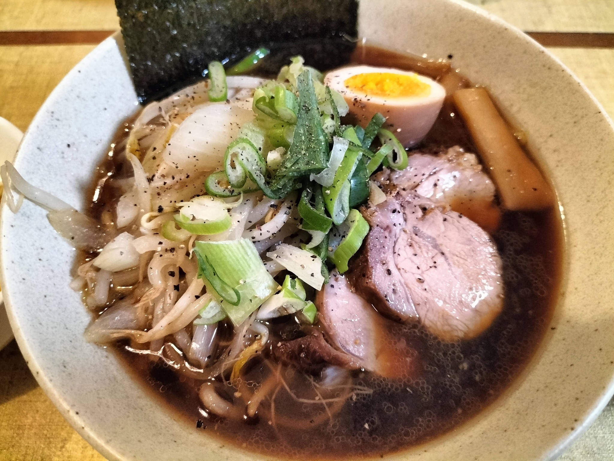 自宅で食べる彩未のラーメン