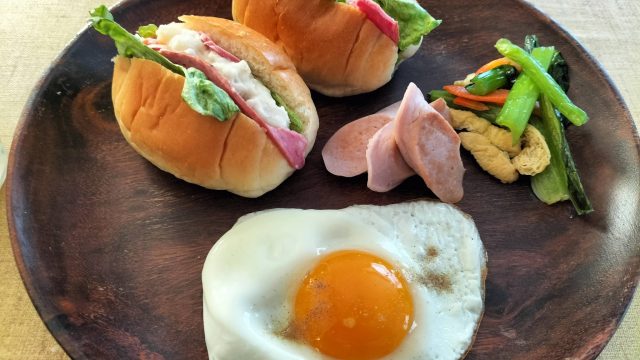 ワンプレート朝ごはんの献立