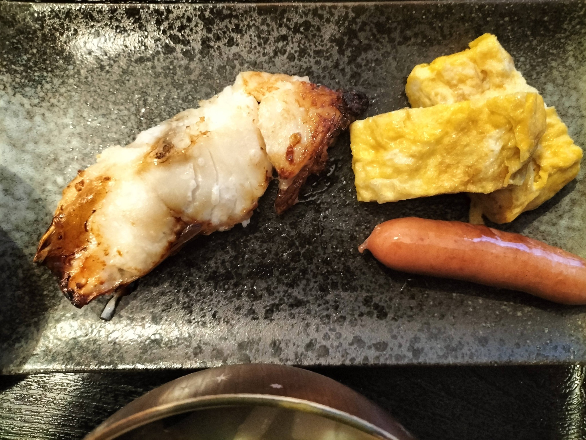 メインディッシュのめぬきの焼き魚