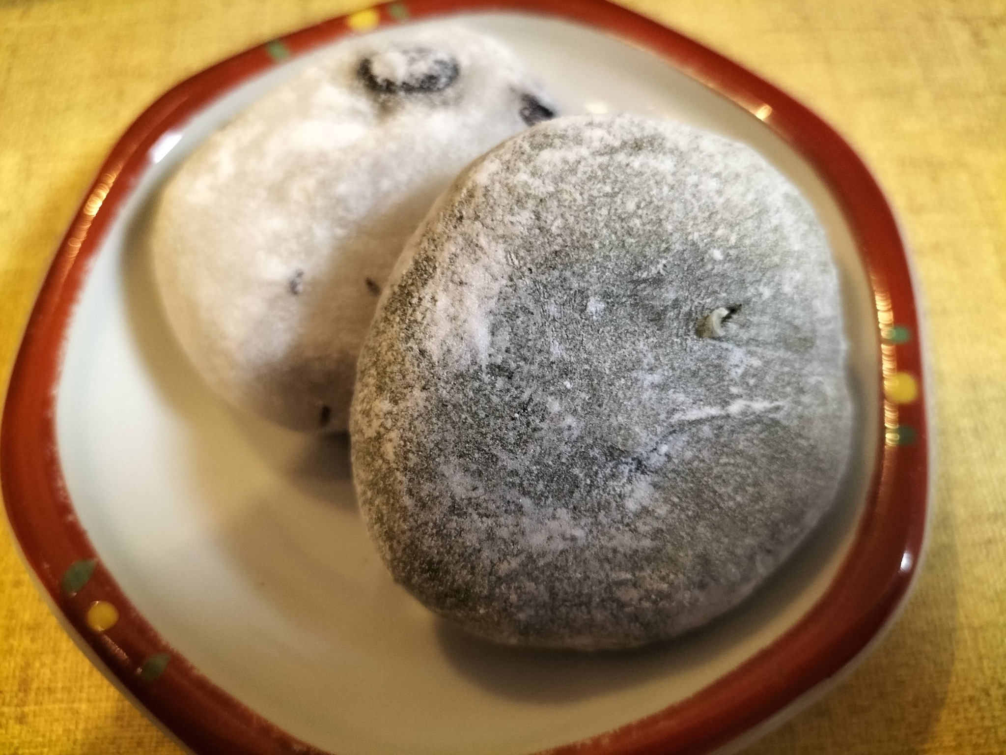 デザートの大福