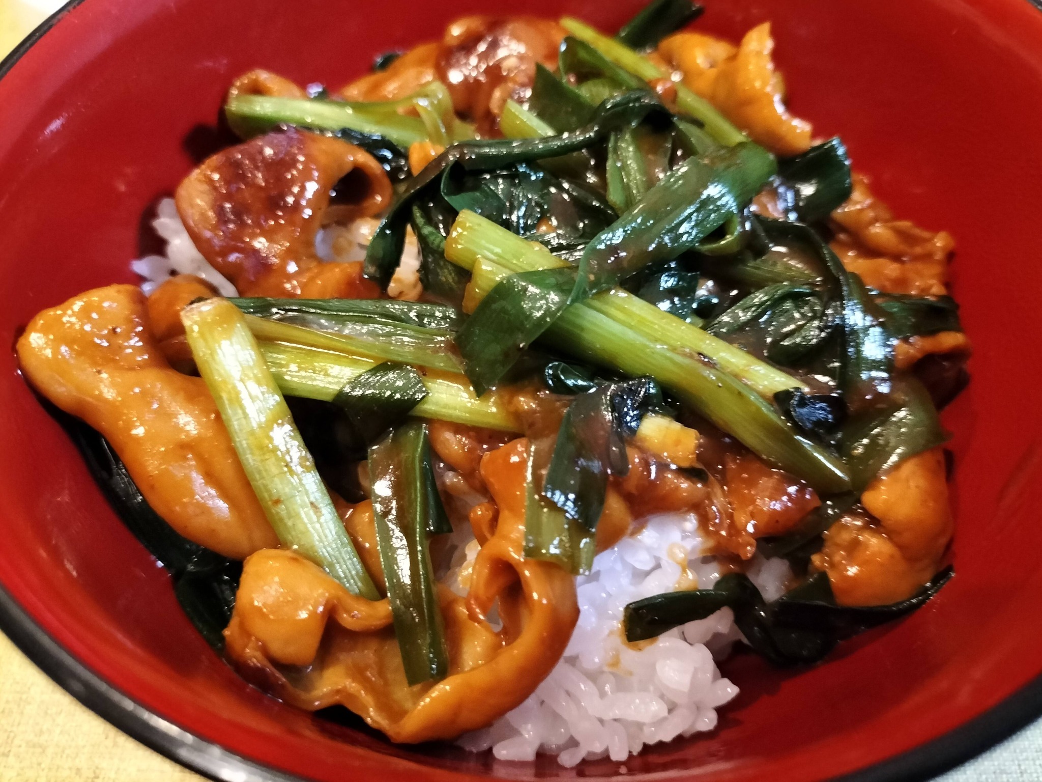 メインディッシュ：スタミナ満点モルモン丼