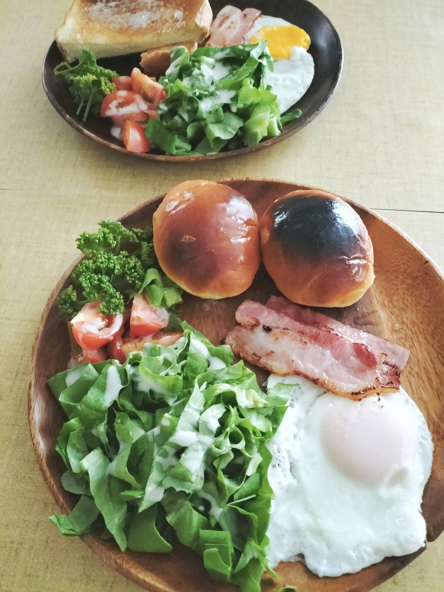朝食ワンプレートパン