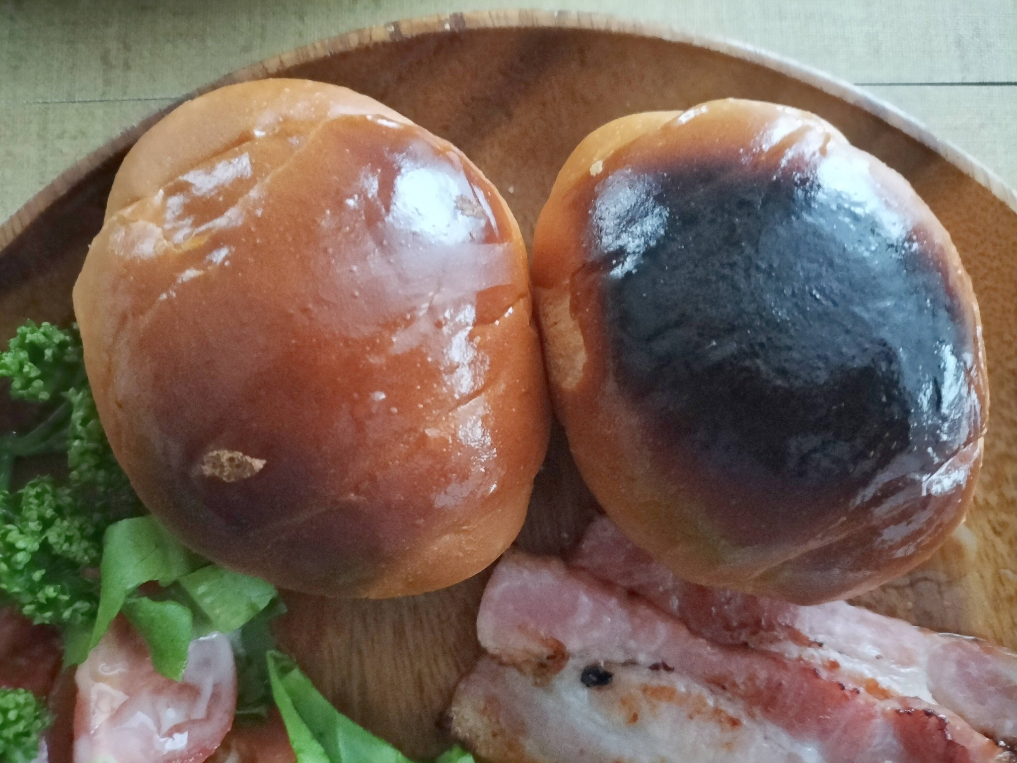 朝食ワンプレートパン：ロールパン