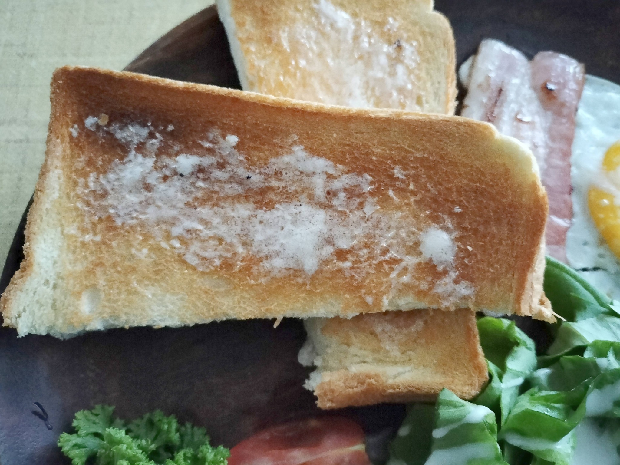 朝食ワンプレートパン：バタートースト