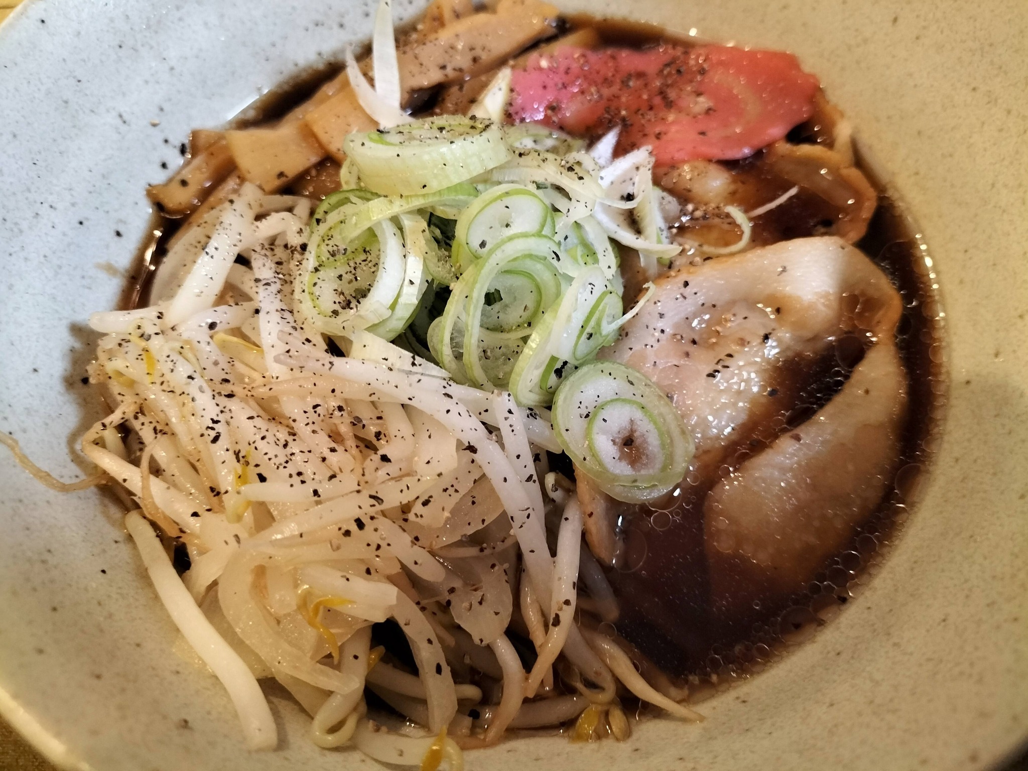 純連のチルド麺で作った醤油ラーメン