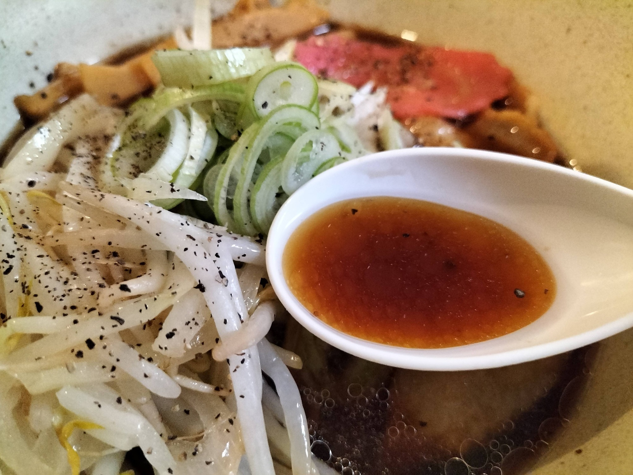 純連のチルド麺のスープ