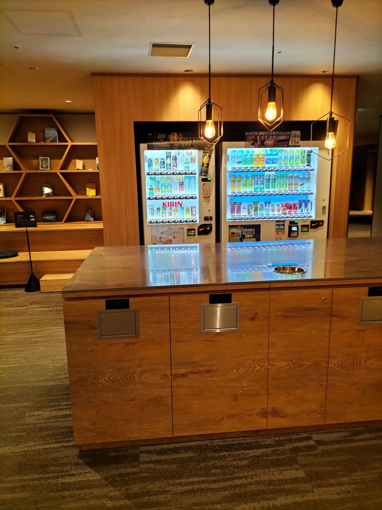 定山渓万世閣ホテルミリオーネ：大浴場の休憩エリア2