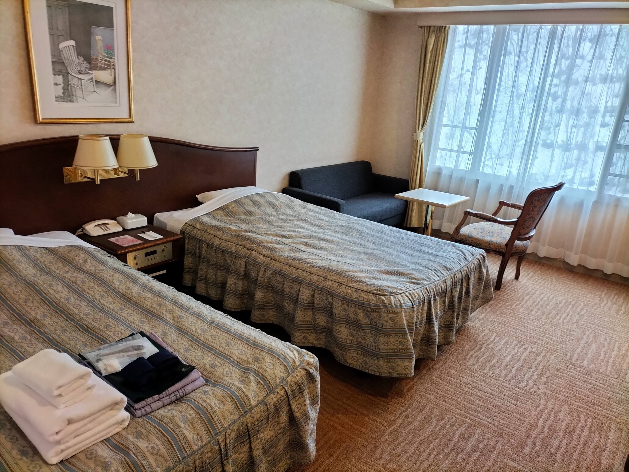 定山渓万世閣ホテルミリオーネ：お部屋2