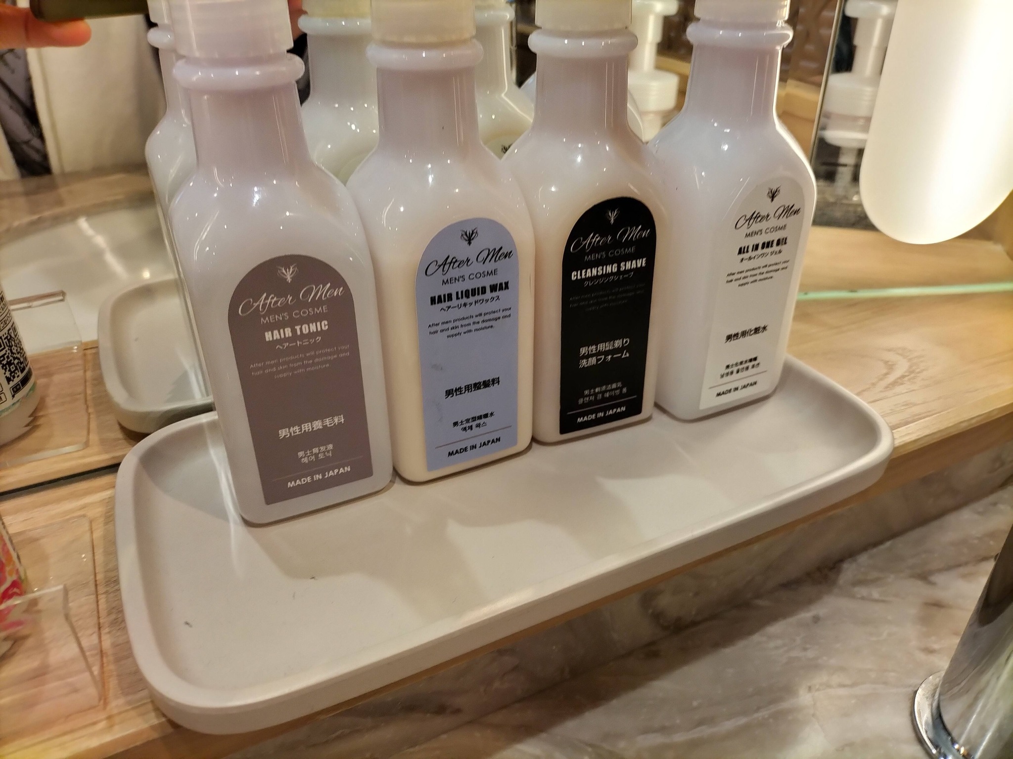 定山渓万世閣ホテルミリオーネ：大浴場のアメニティ2