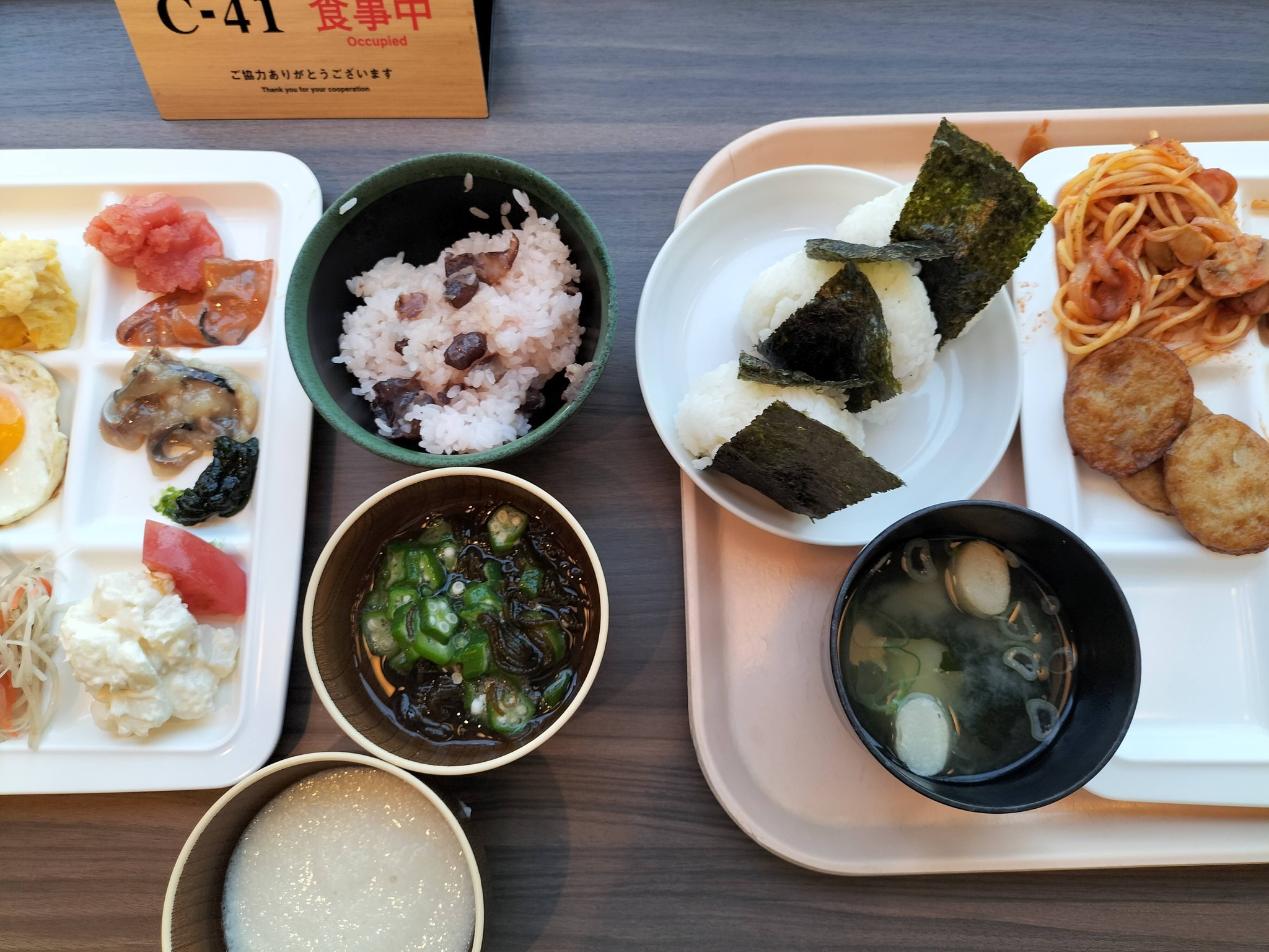 定山渓万世閣ホテルミリオーネ：朝食2