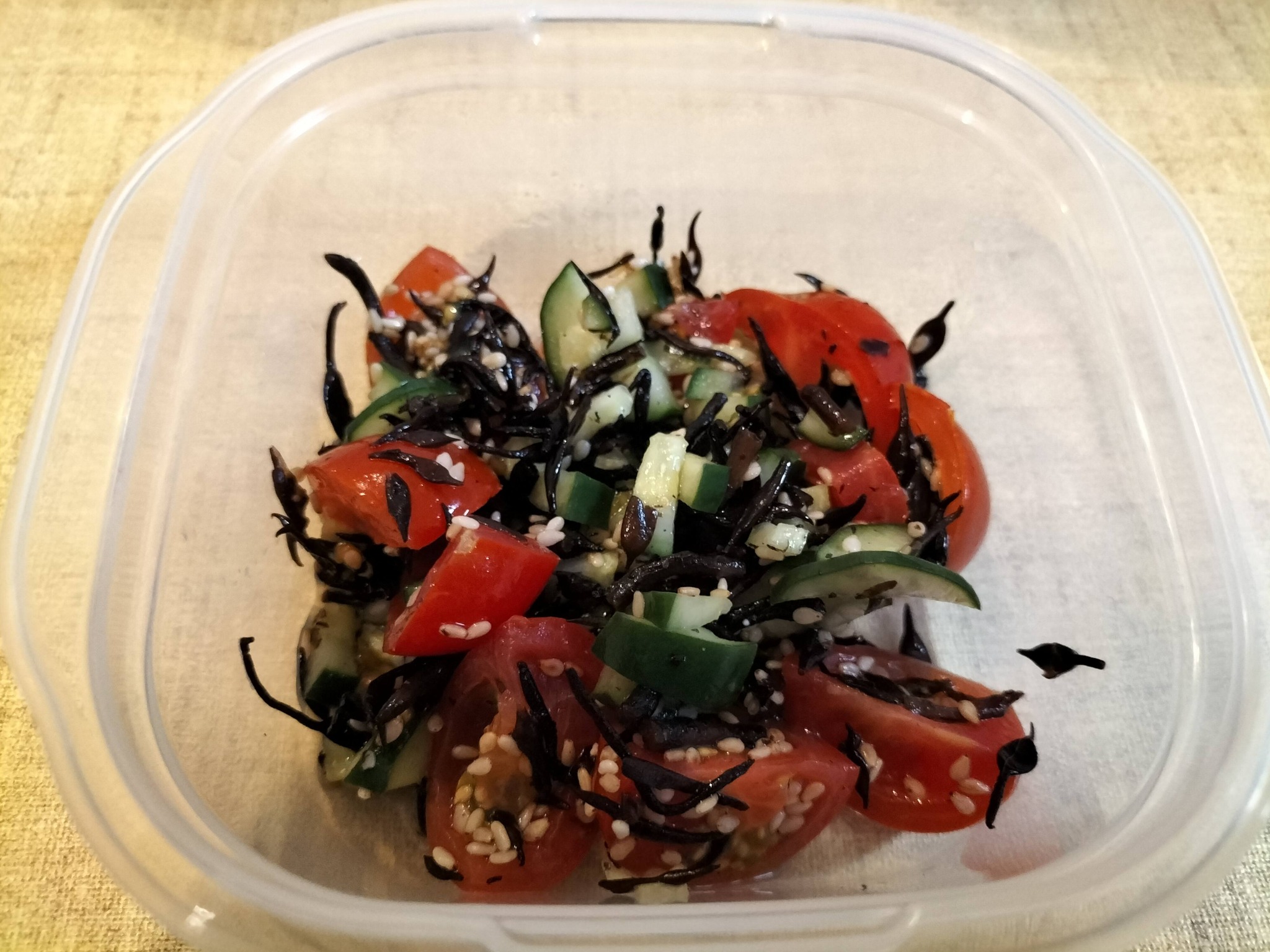 シニアの豆腐ハンバーグ献立：