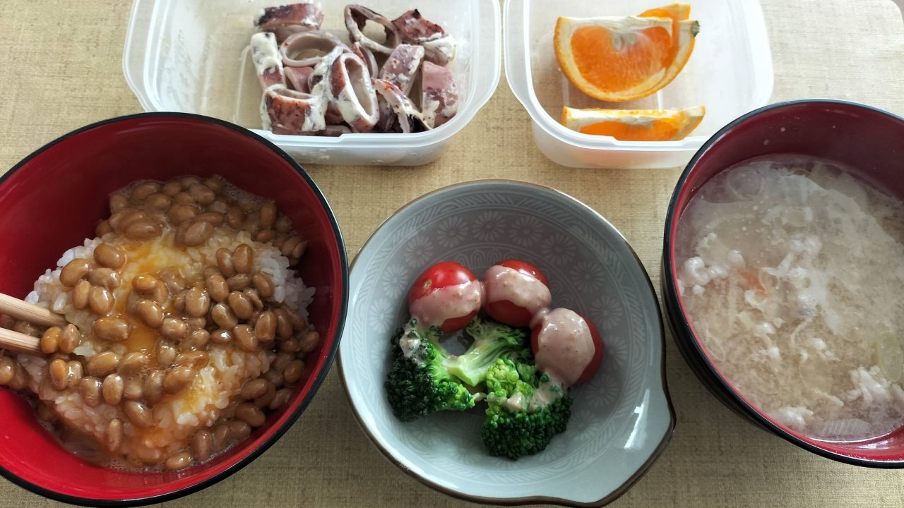 朝ごはんメニュー