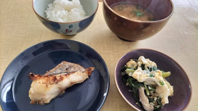 朝ごはん 和食 メイン：献立一覧