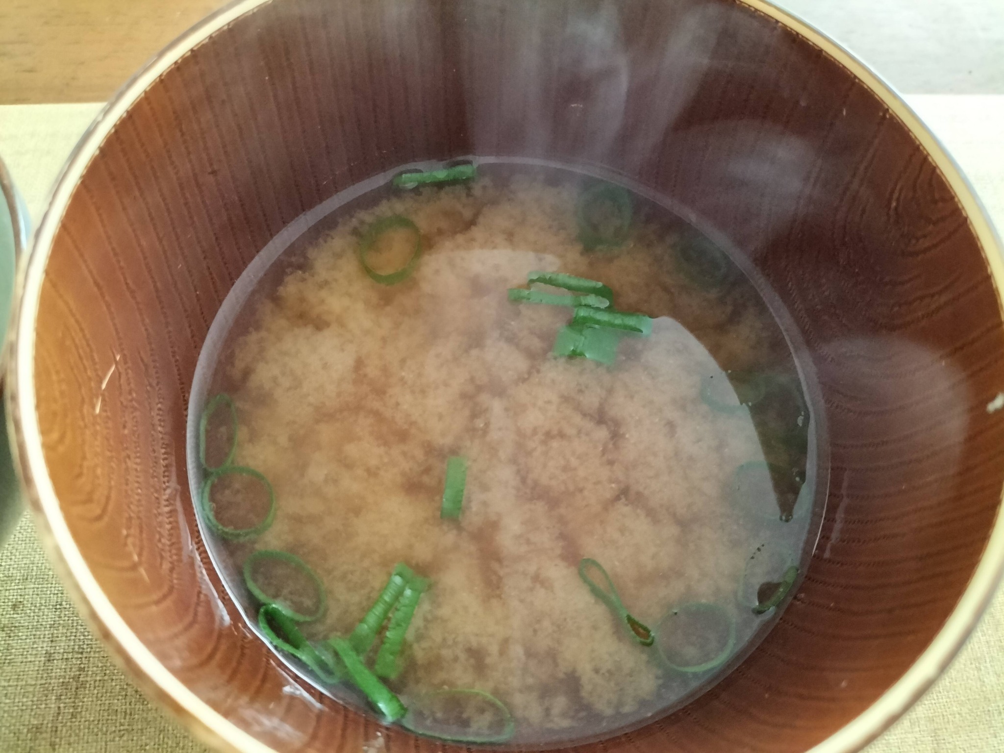 朝ごはん 和食 メイン：味噌汁