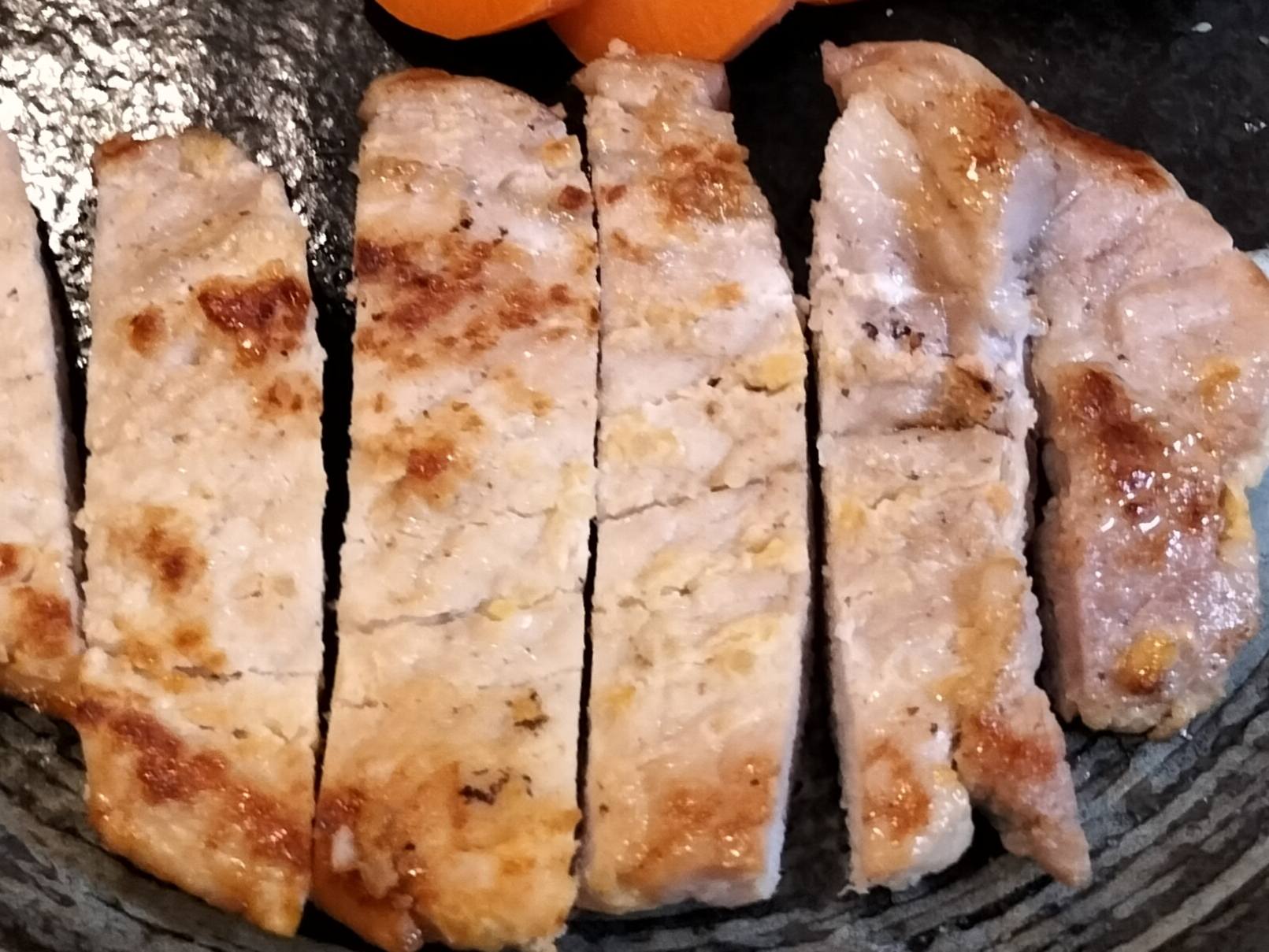今日のシニア献立: 豚の味噌漬け1