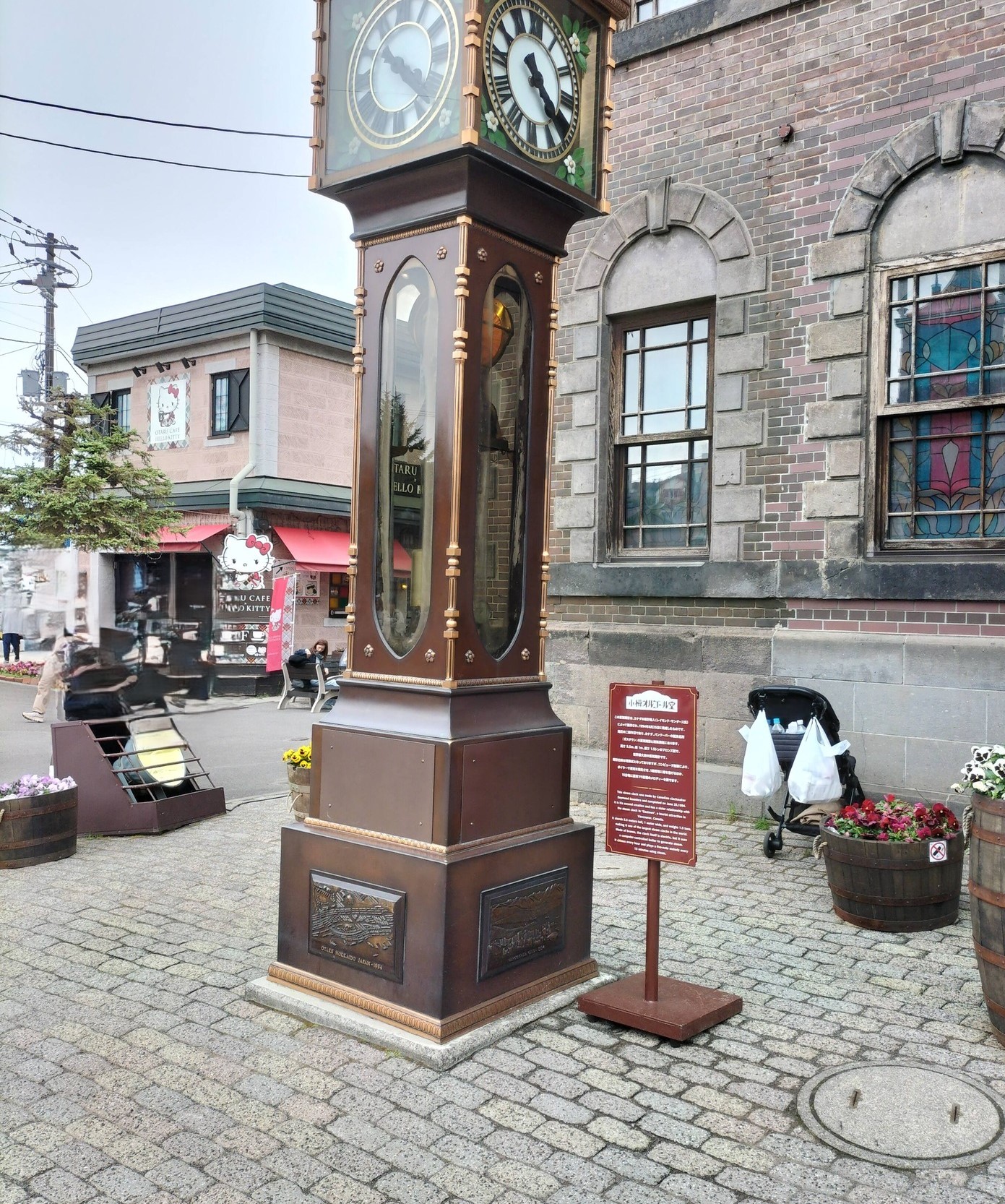 オルゴール堂本館の蒸気時計
