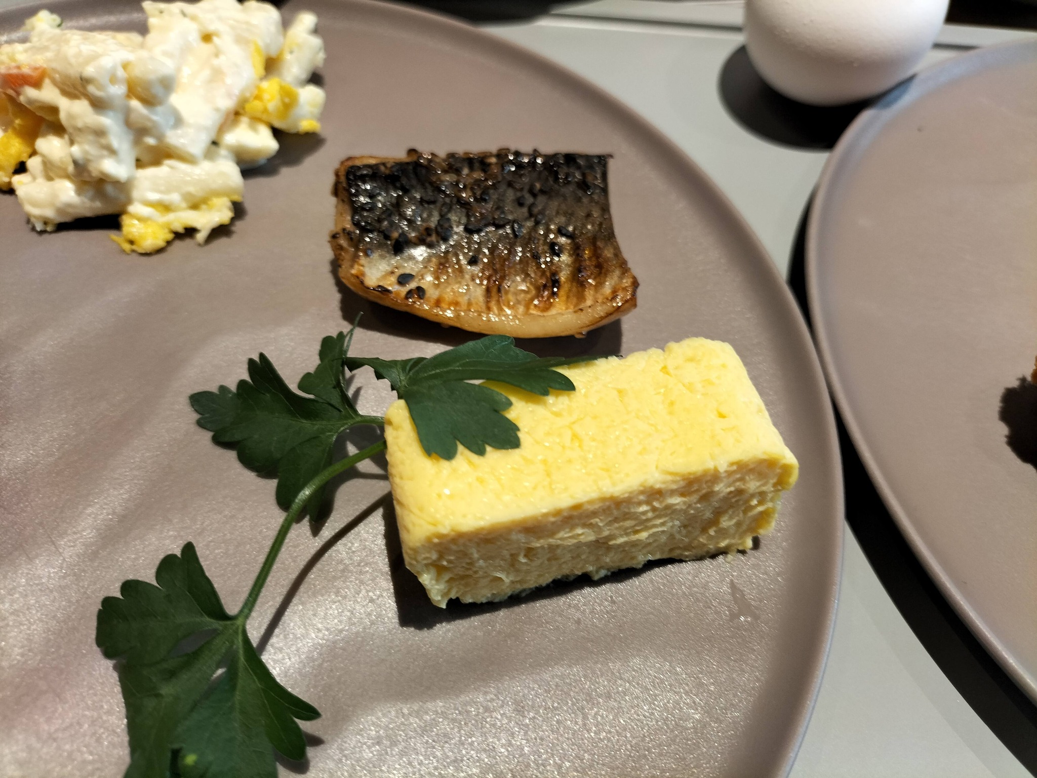 グリッズ プレミアムホテル小樽朝食：鰊の塩焼き
